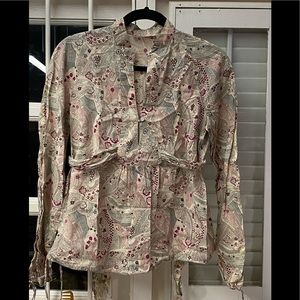 Beautiful print long sleeve